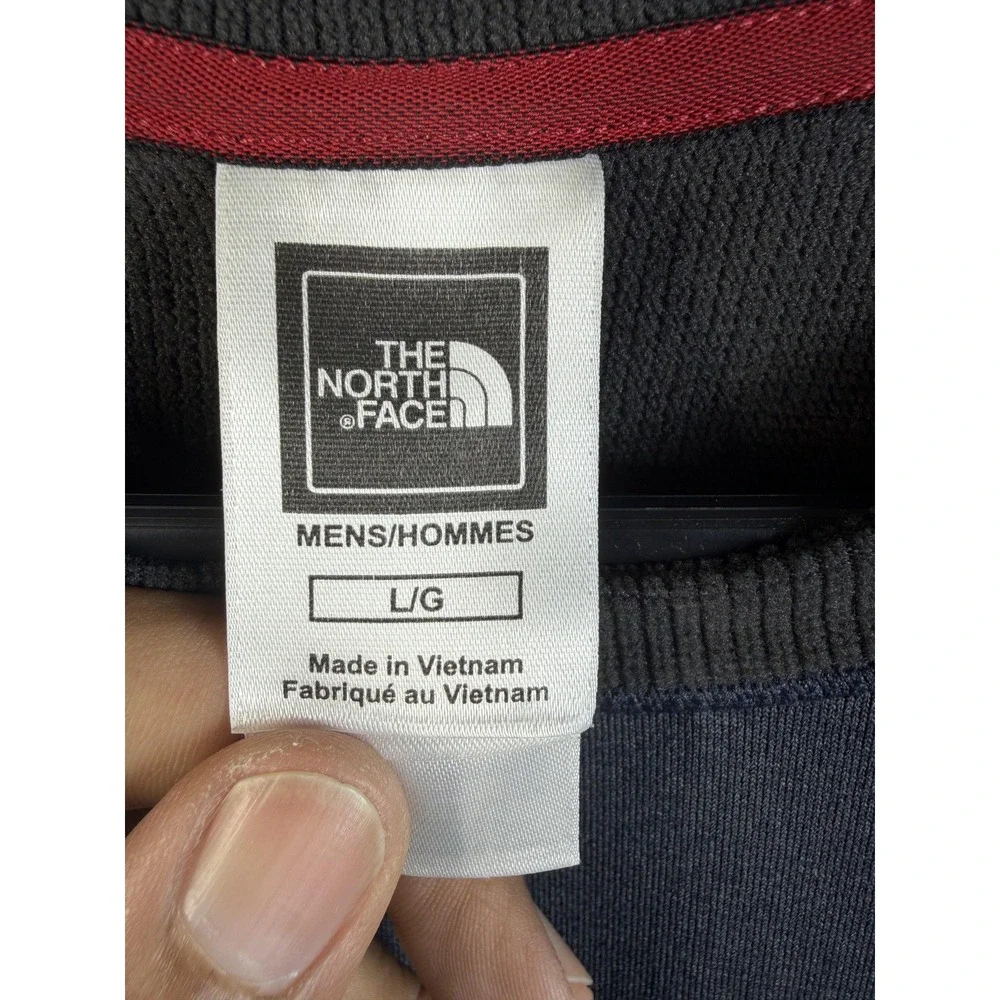 The North Face Shirt Mens Large Gray VaporWick Long Sleeve Performance Top